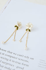 Tropical Island Earrings Gold