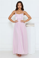 Soft Focus Girl Maxi Dress Lilac