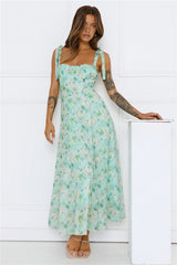 Meadow Song Maxi Dress Green