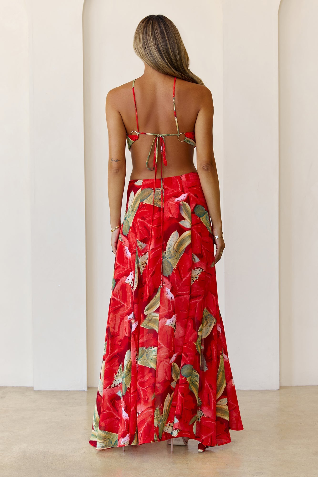 Paradise Ring Maxi Dress Print