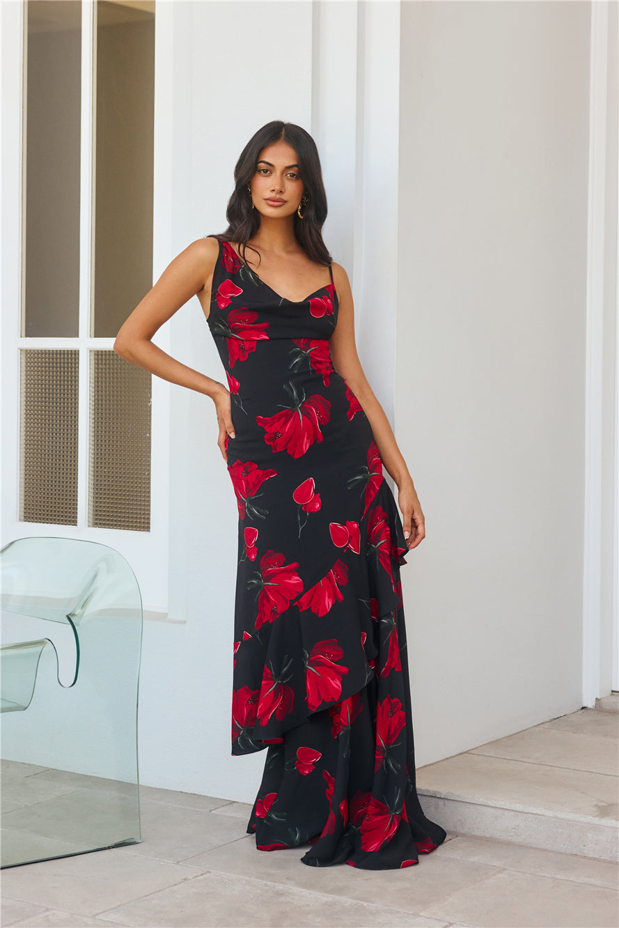 Raven Maxi Dress Black