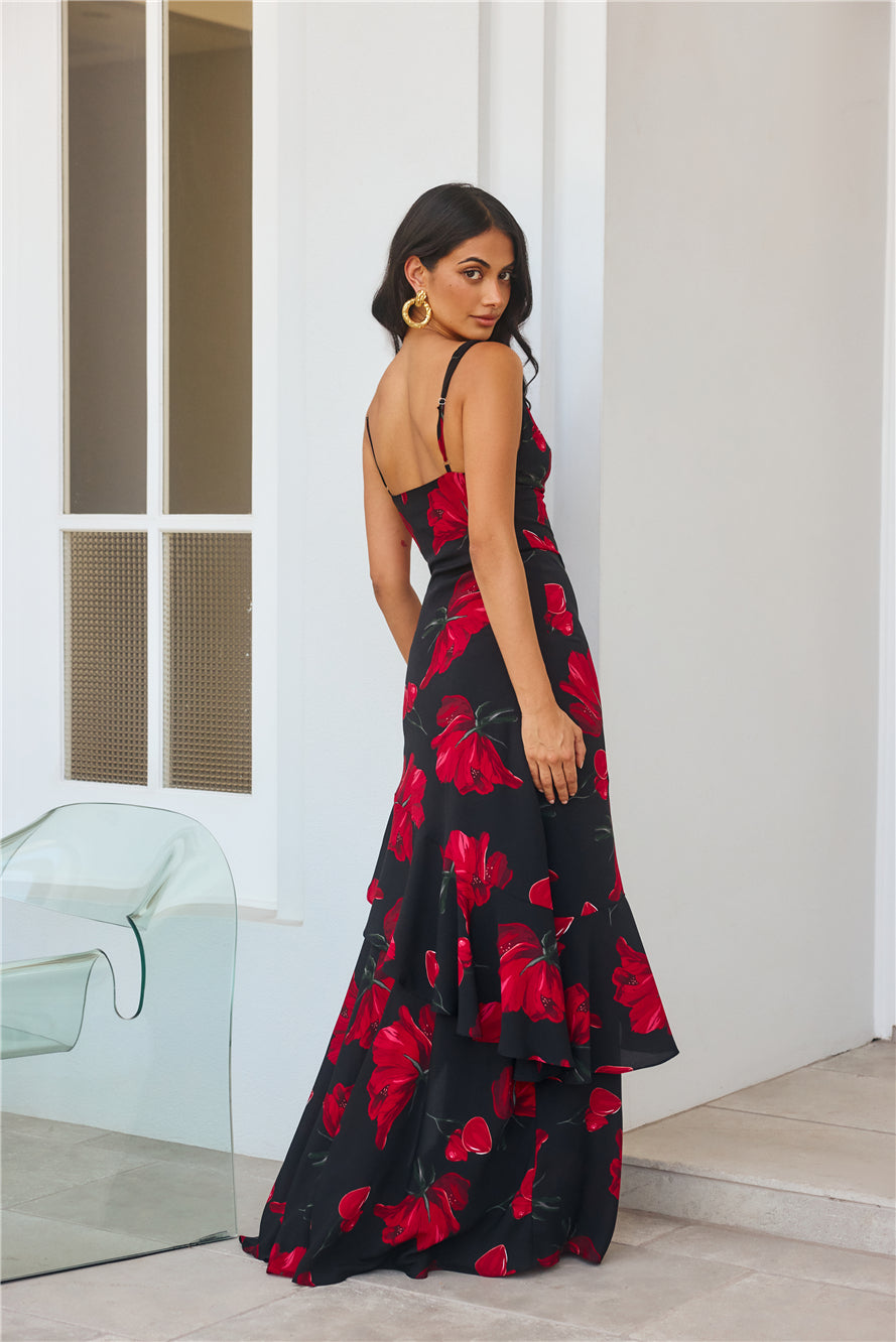 Raven Maxi Dress Black