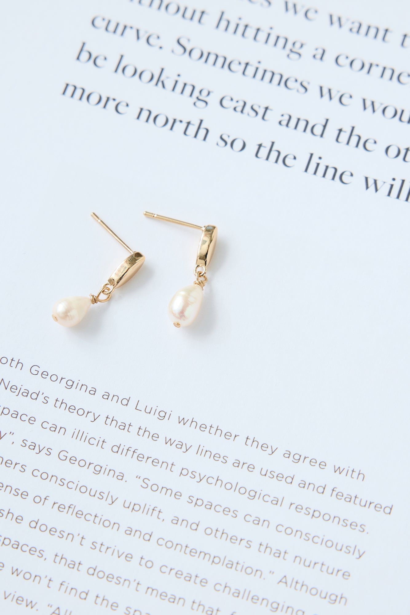 Zest For Life Earrings Gold