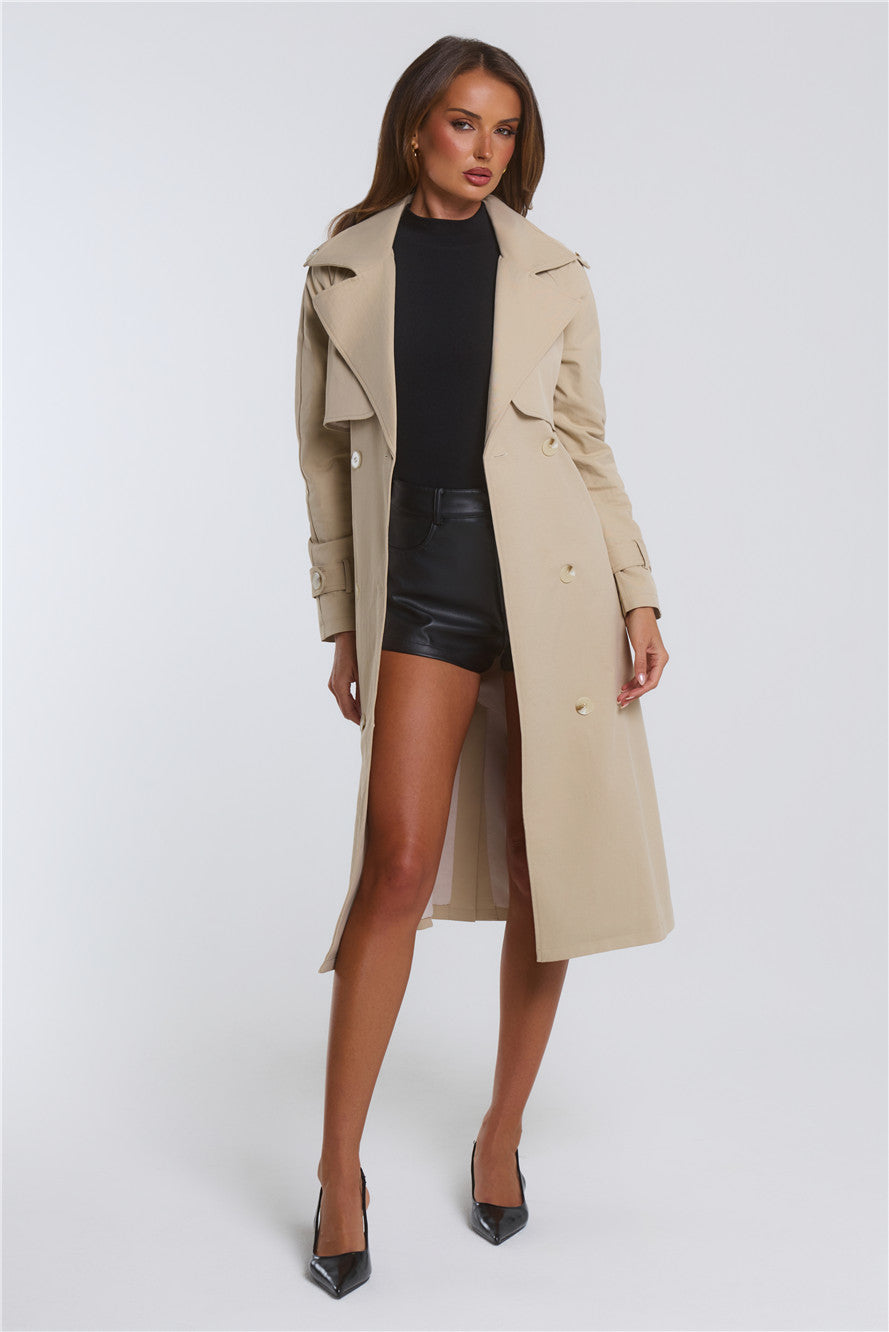 Piccadilly Trench Coat Beige