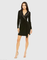 Long Sleeve Blazer Dress