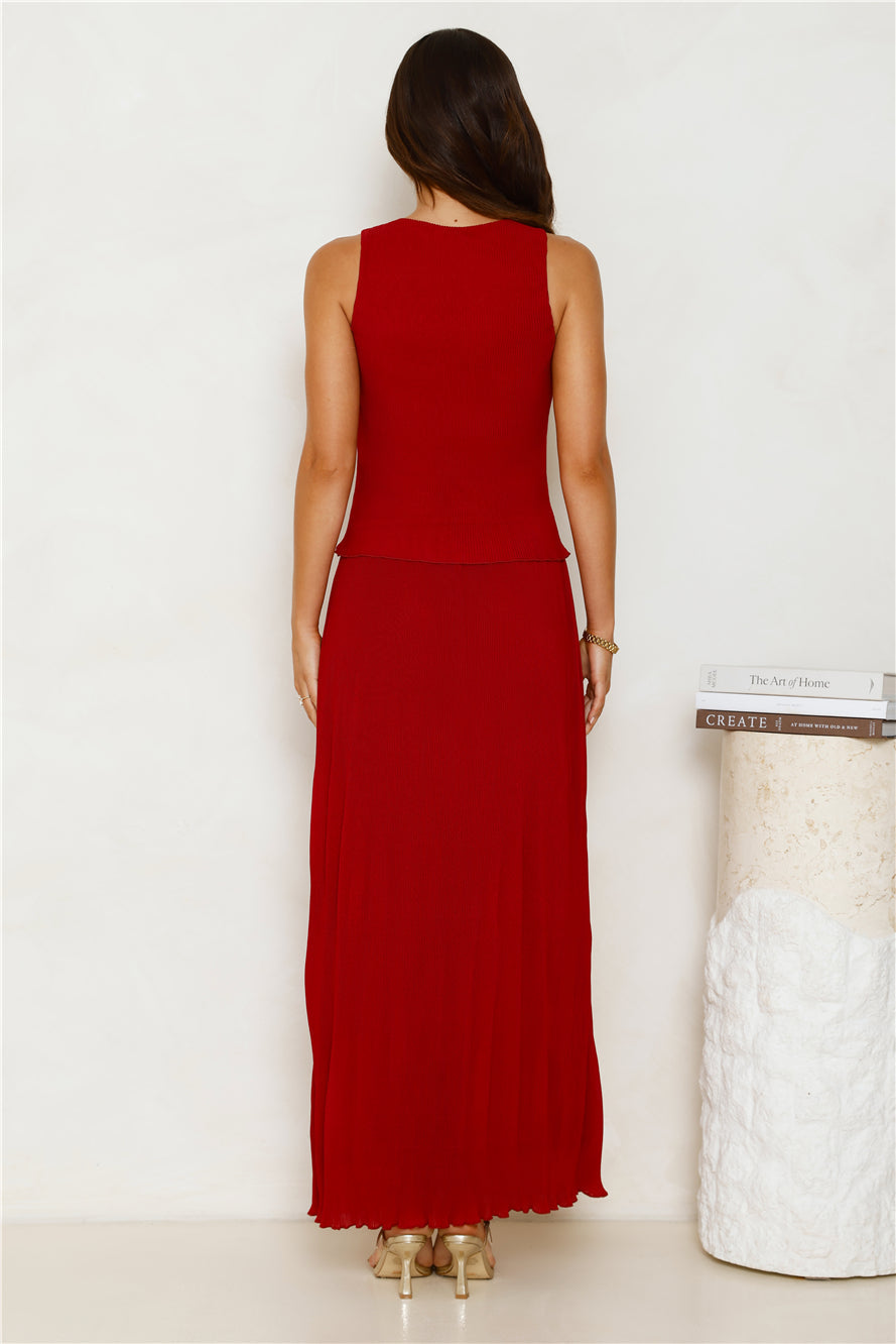 Nahla Top Cherry