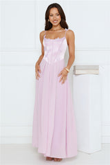 Soft Focus Girl Maxi Dress Lilac