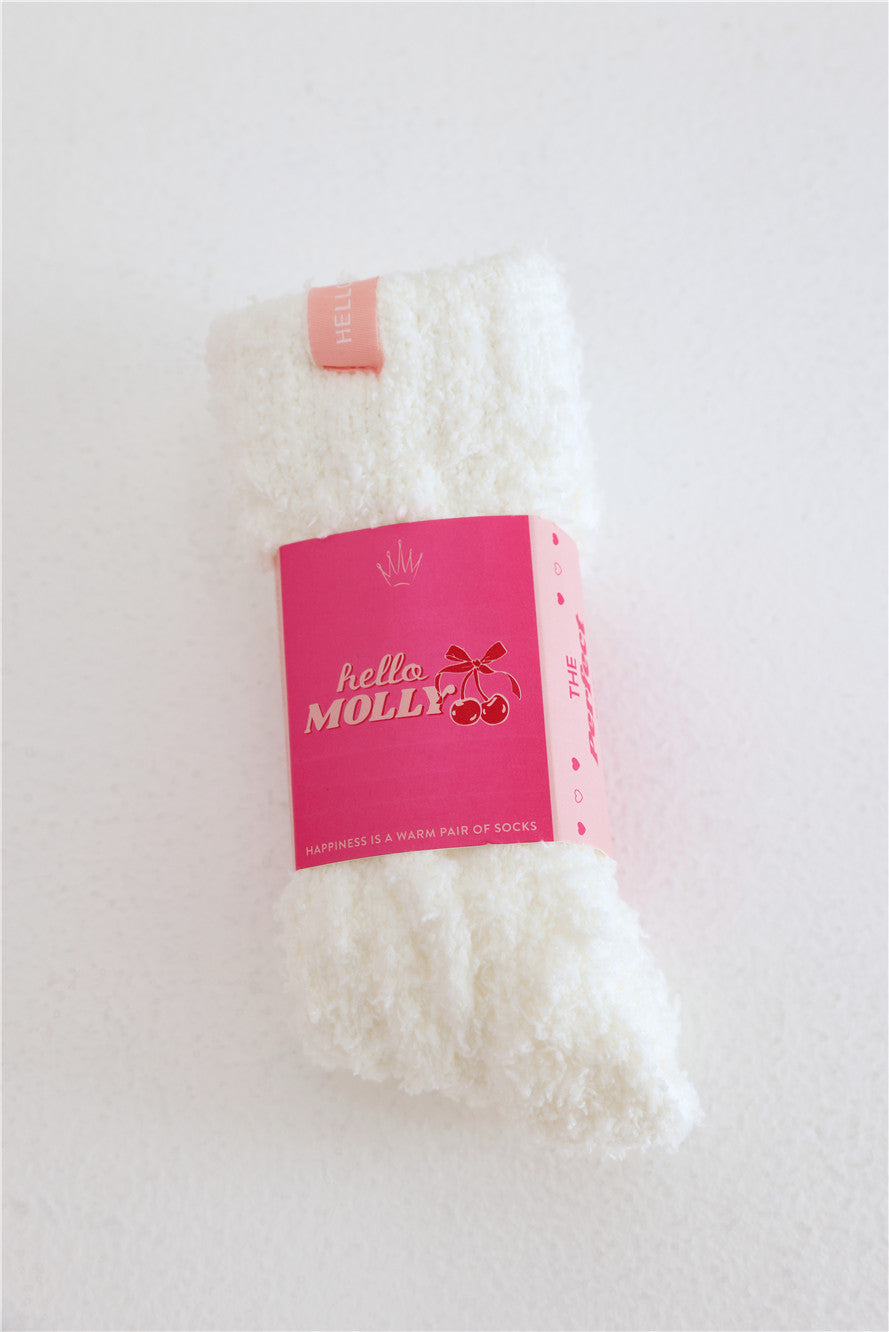 The Perfect Pair Socks White