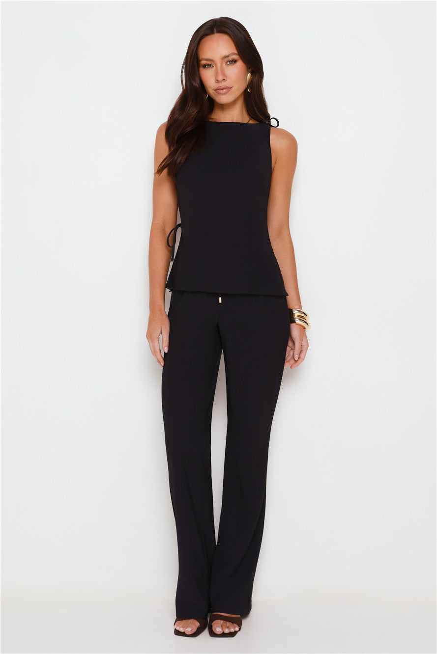 Tailor Theory Top Black