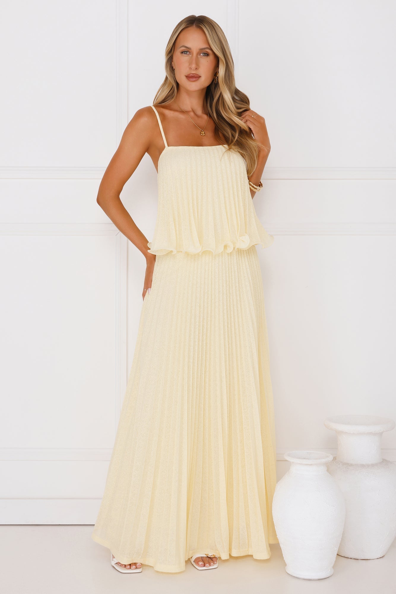 Real Deal Crop Top Yellow
