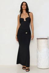 Starfish Beauty Maxi Skirt Black
