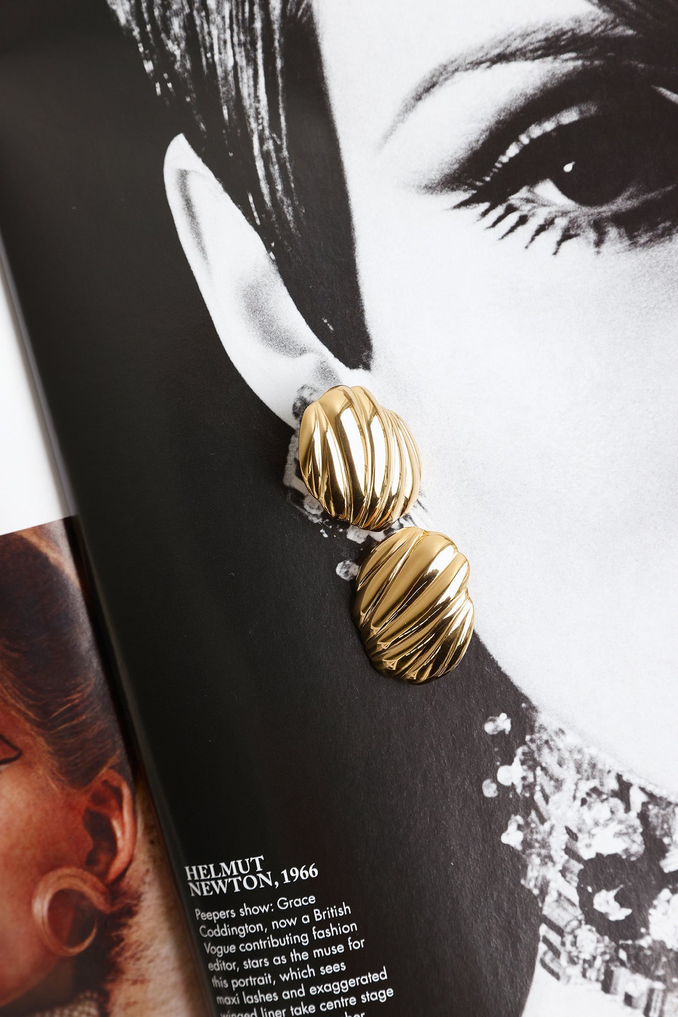 Sent With Love Earrings Gold