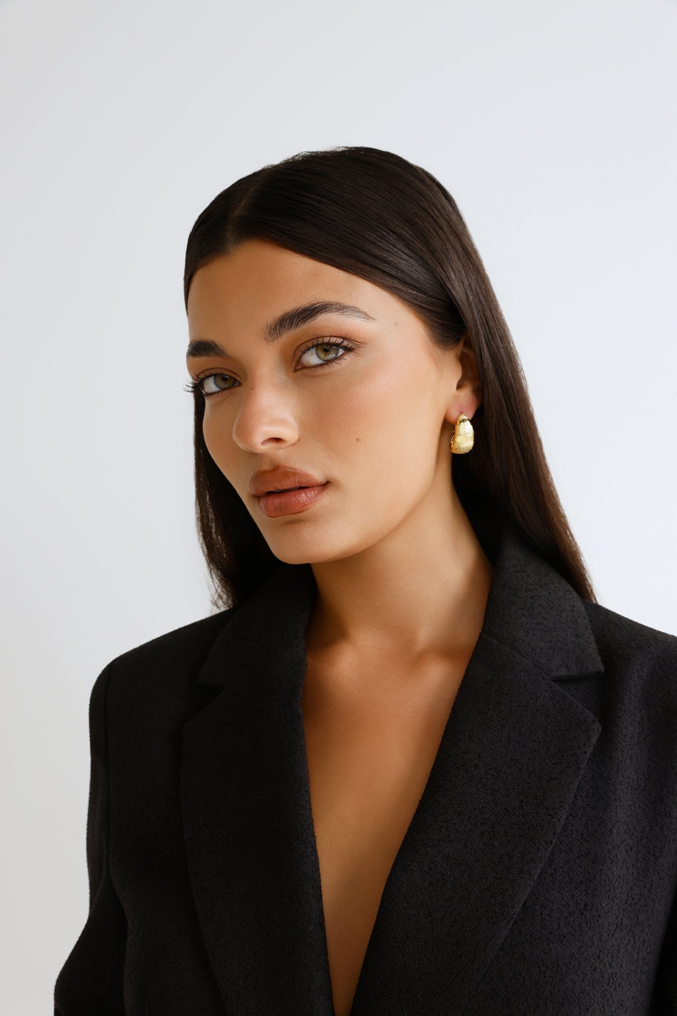 Power Moves Earrings Gold