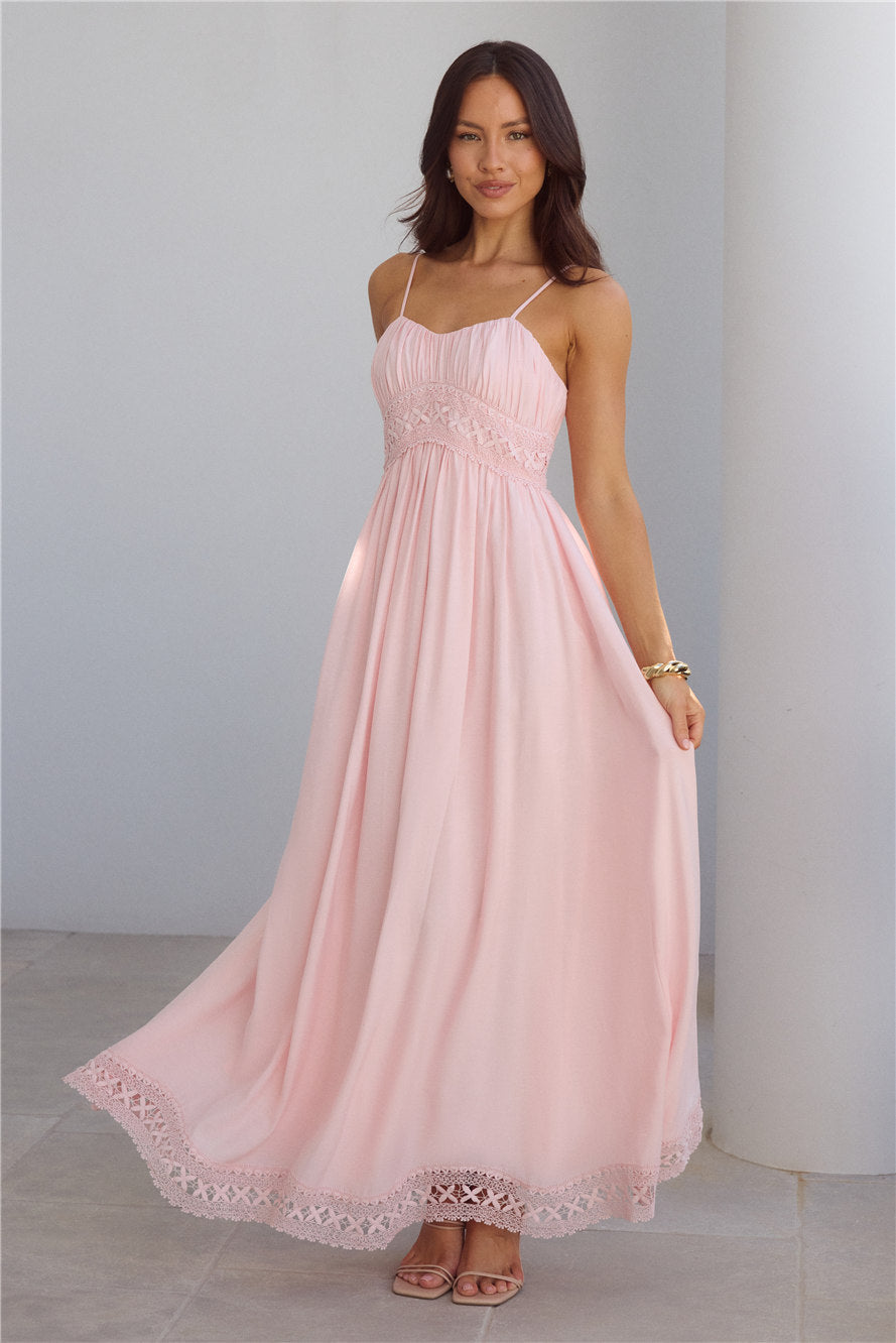 Solstice Hour Maxi Dress Pink