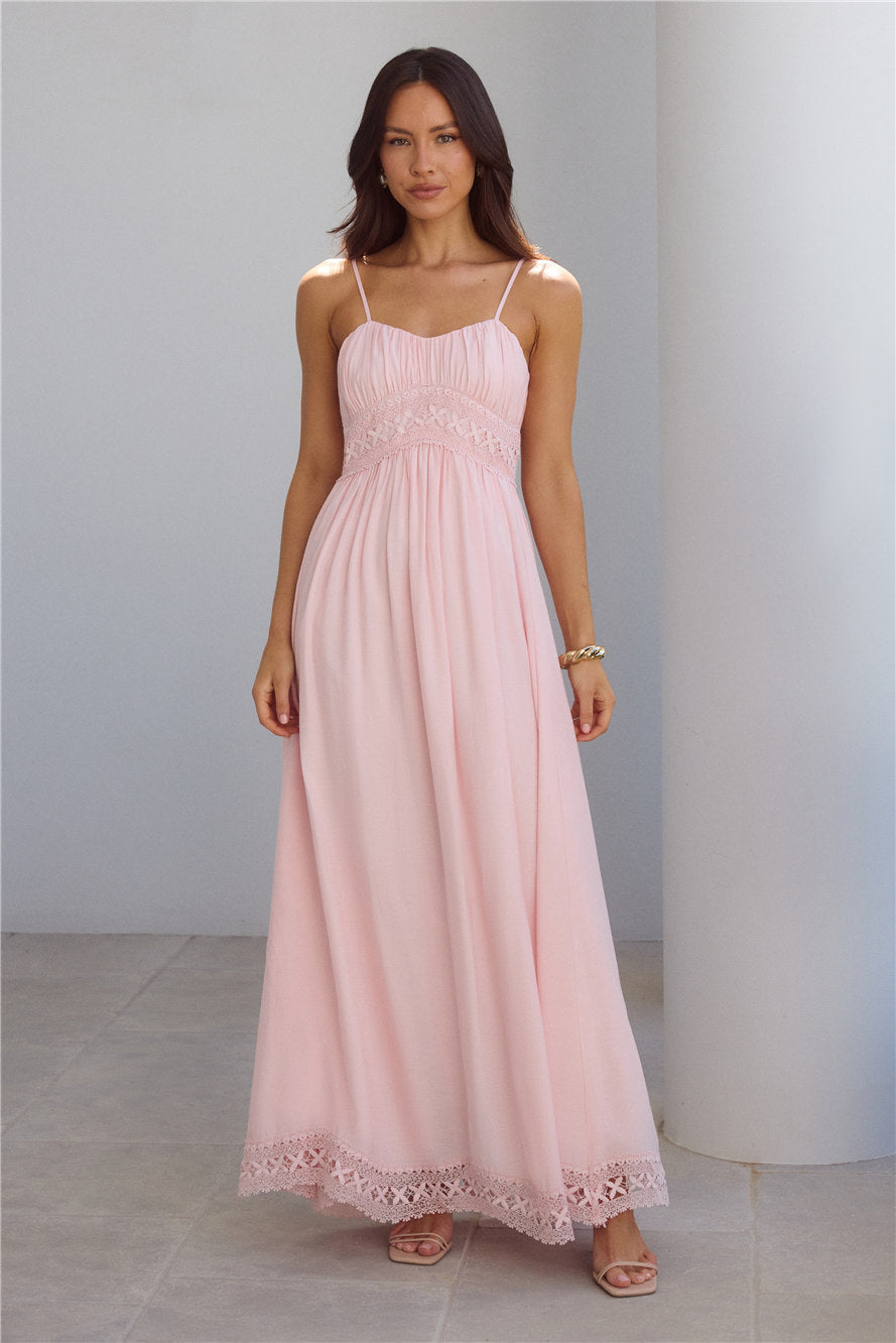 Solstice Hour Maxi Dress Pink